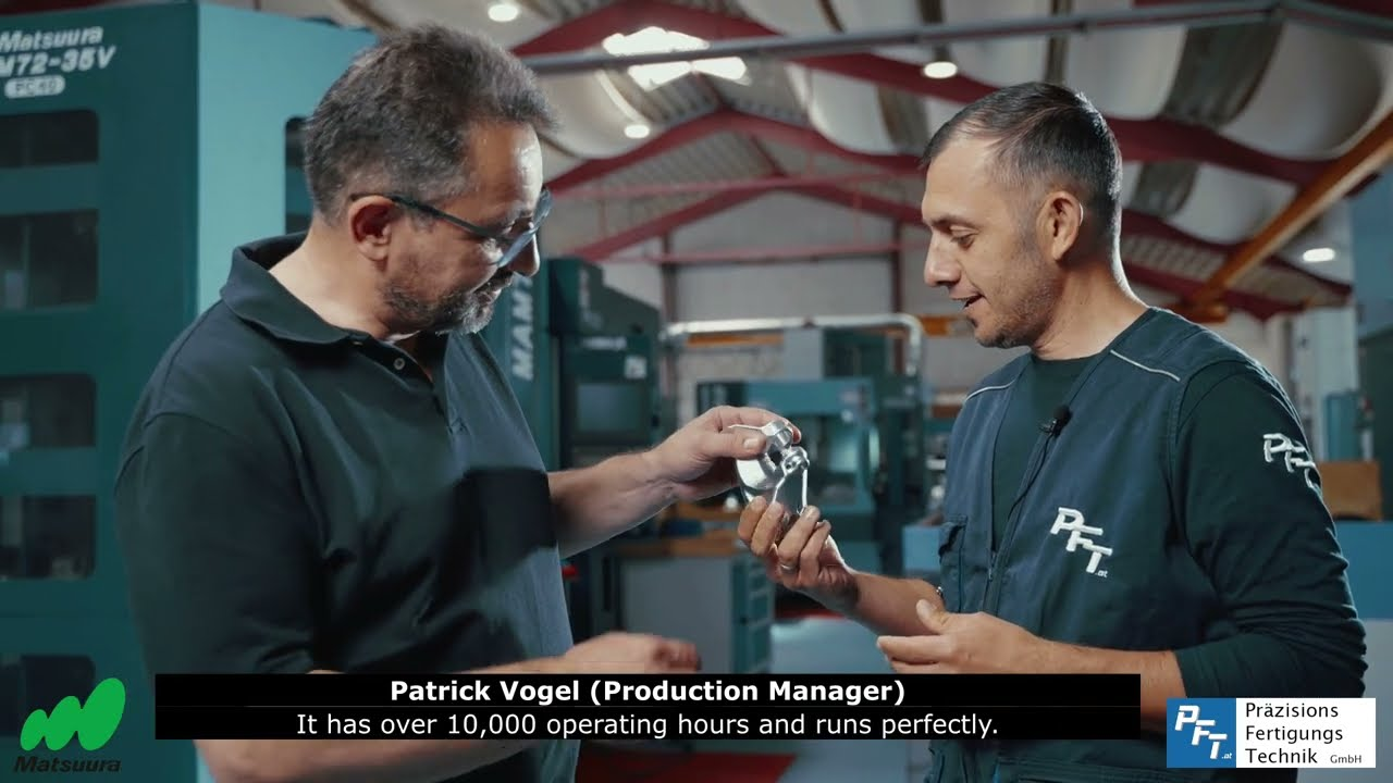 Kundenvideo #4 PFT PräzisionsFertigungsTechnik GmbH (english subtitles)